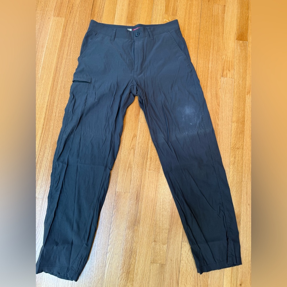 UNIONBAY Black Cargo Pants Durable Utility Design